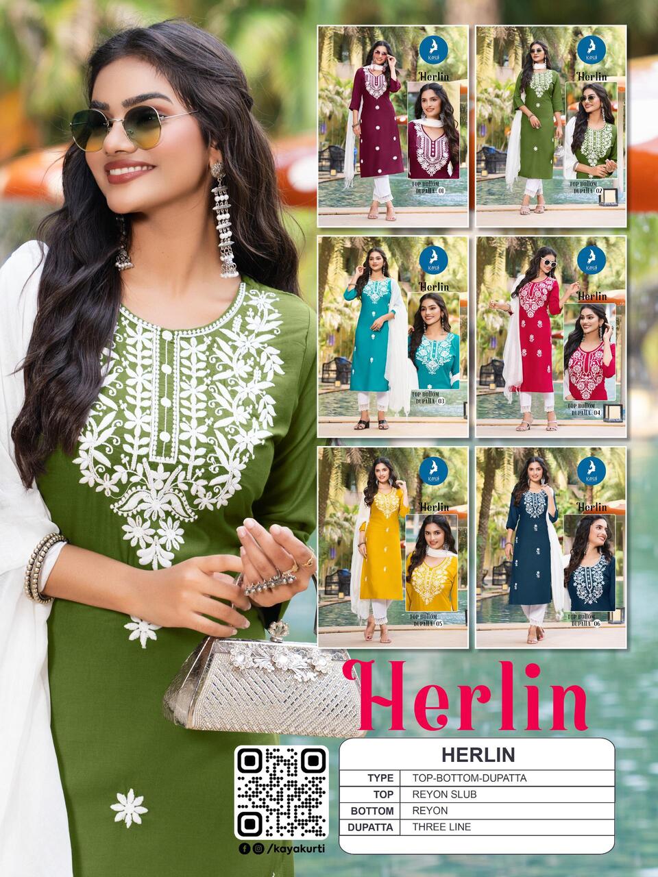 Kaya Kurti Herlin Readymade Dress Catalog collection 7