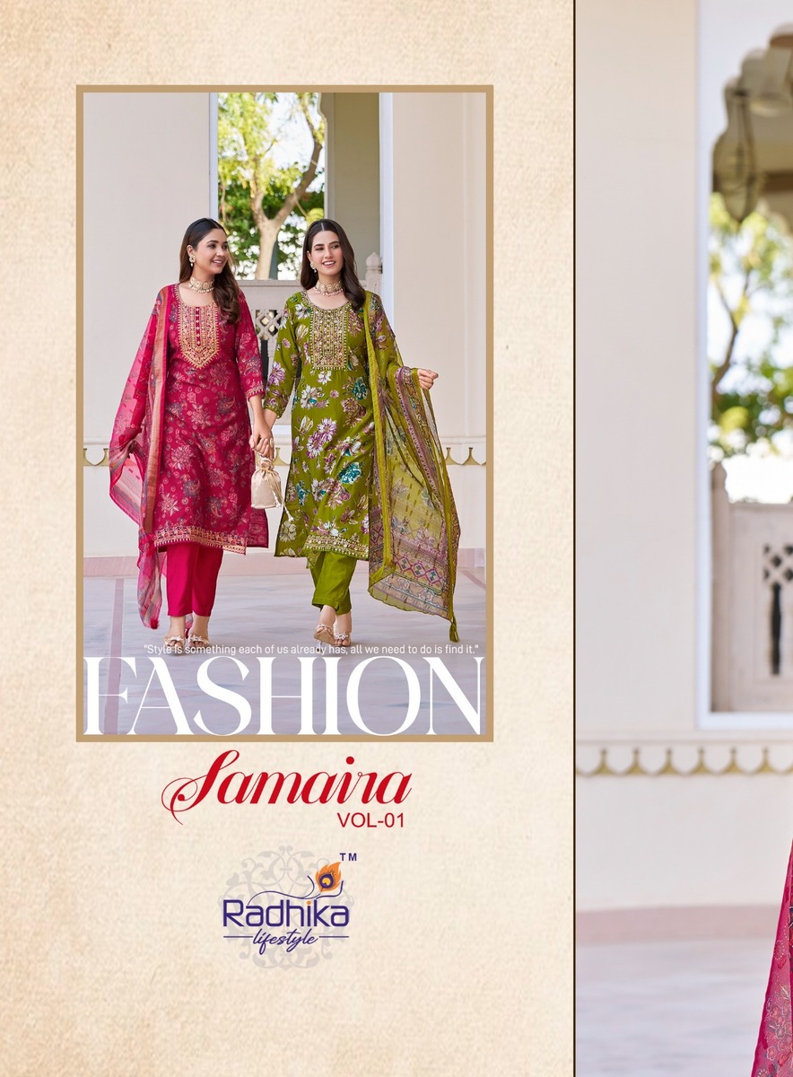 Radhika Lifestyle Samaira 1 Readymade Dress Catalog collection 13