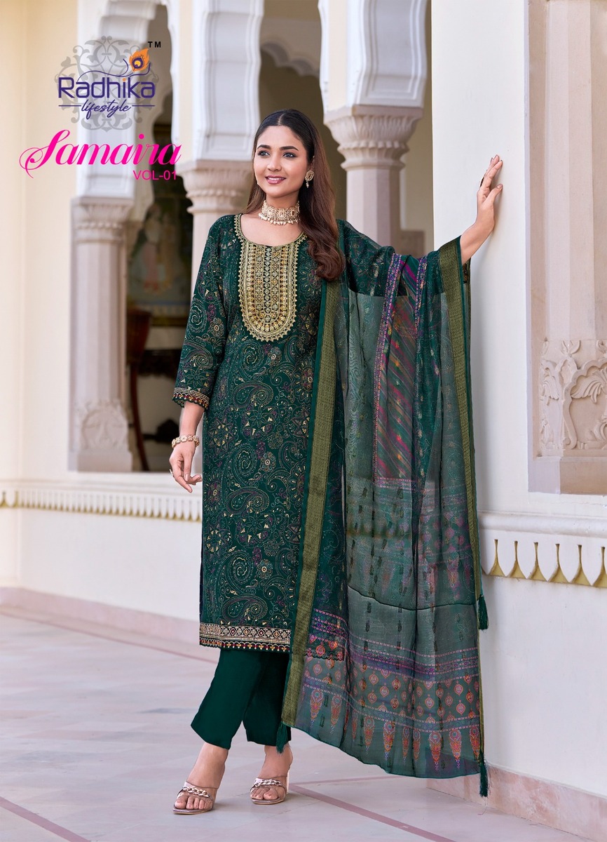 Radhika Lifestyle Samaira 1 Readymade Dress Catalog collection 1