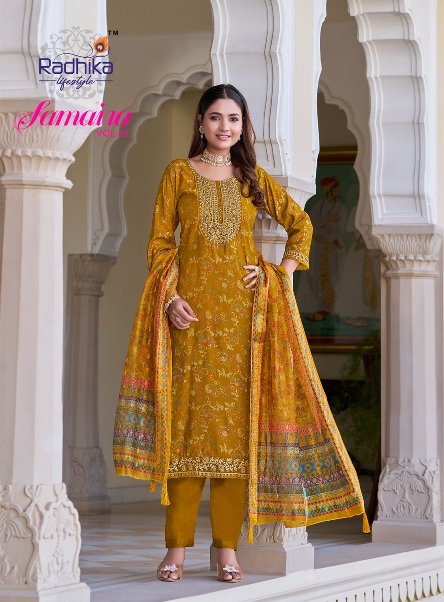 Radhika Lifestyle Samaira 1 Readymade Dress Catalog collection 5