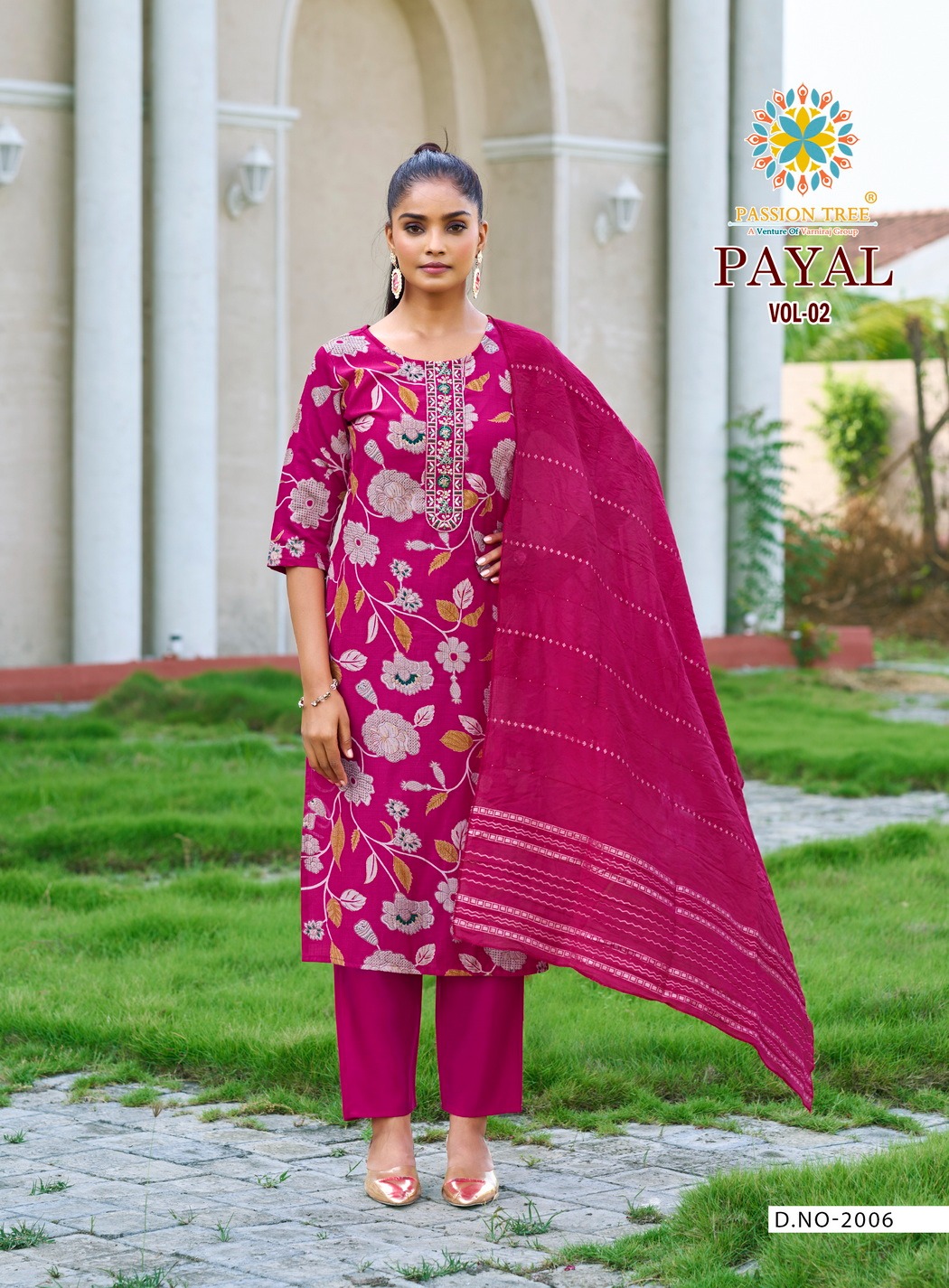 Radhika Lifestyle Payal Vol 2 Printed Salwar Kameez Catalog collection 3