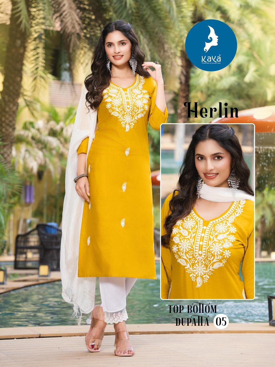 Kaya Kurti Herlin Readymade Dress Catalog collection 8