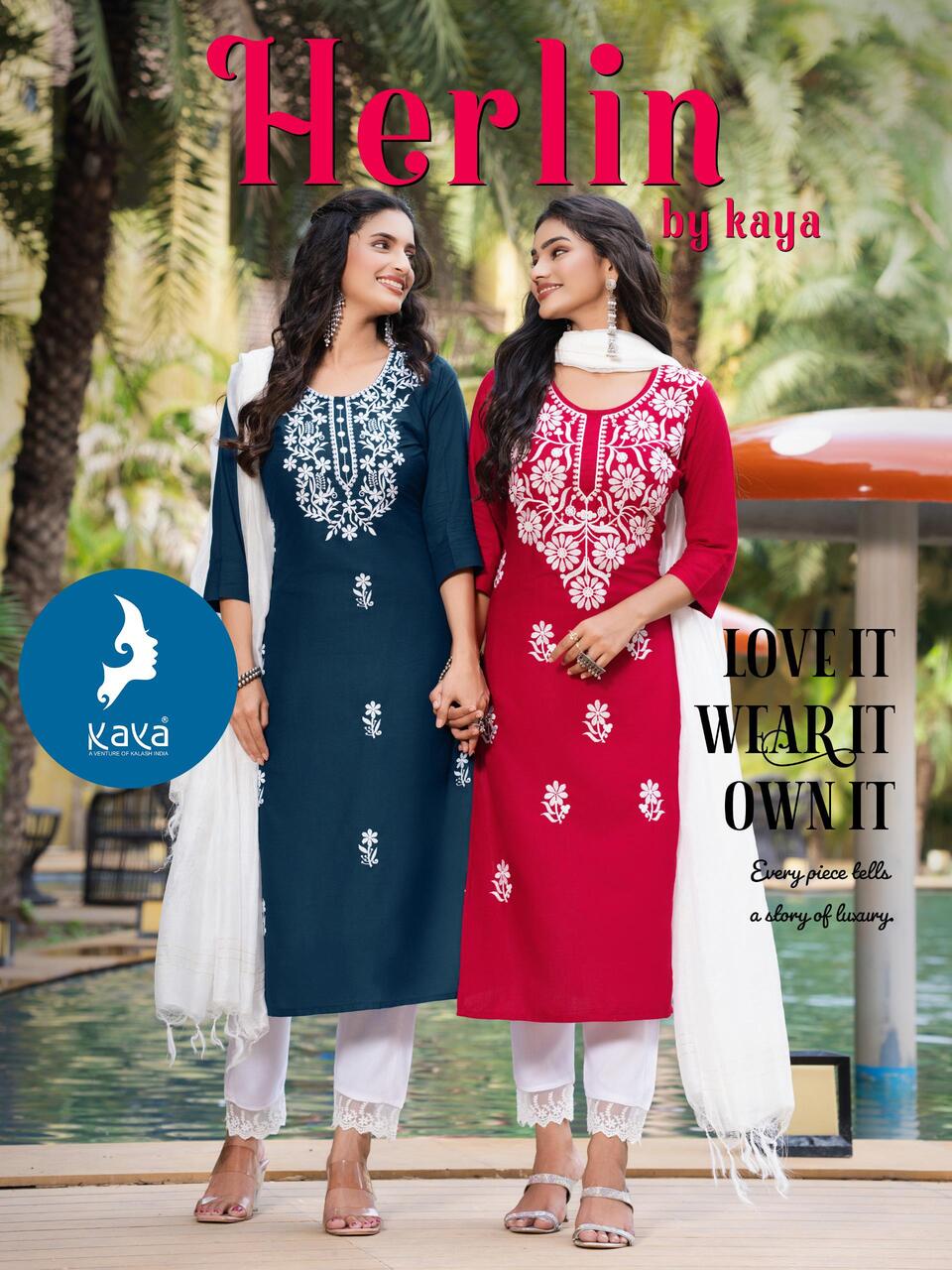 Kaya Kurti Herlin Readymade Dress Catalog collection 9