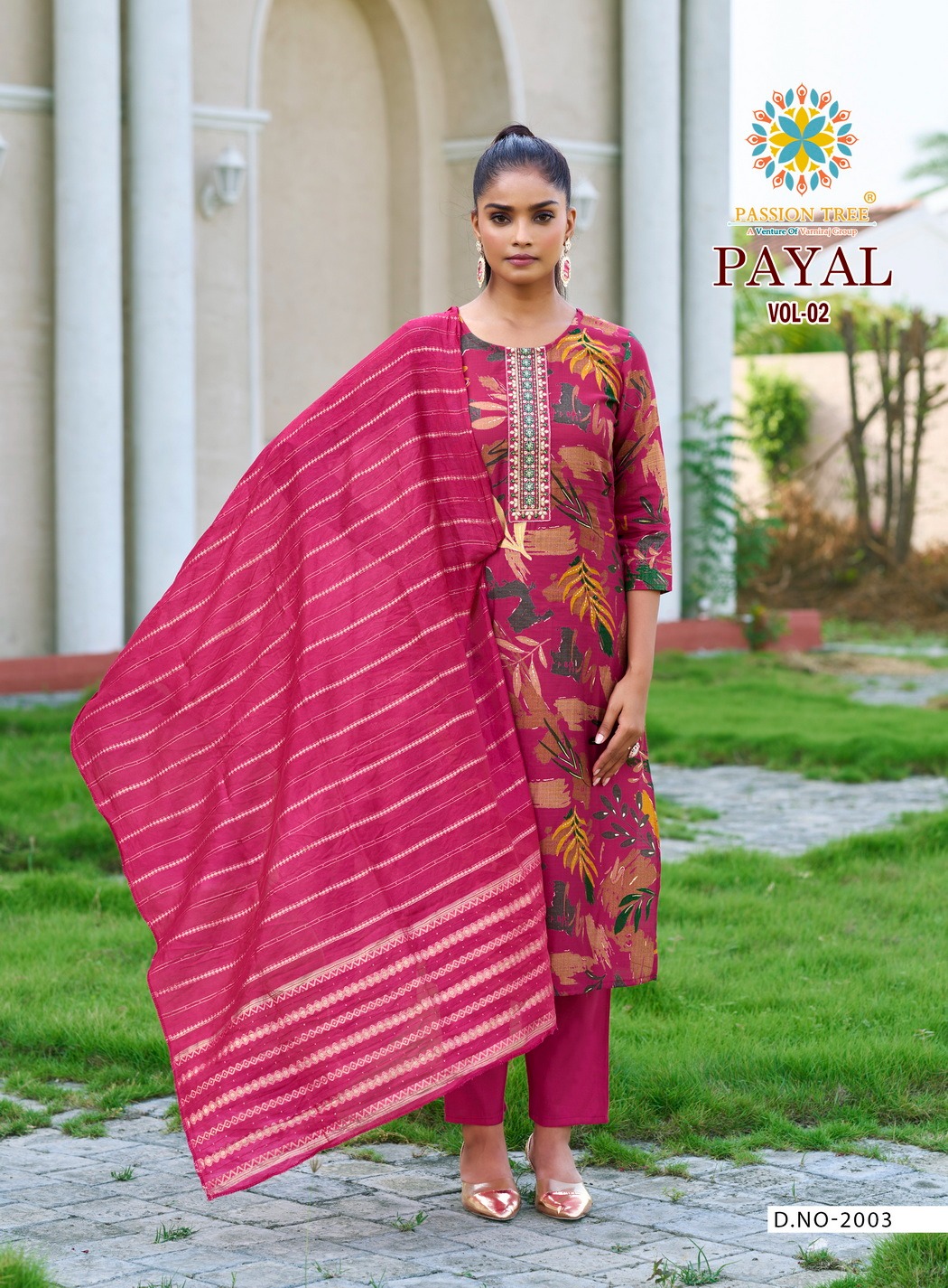 Radhika Lifestyle Payal Vol 2 Printed Salwar Kameez Catalog collection 6