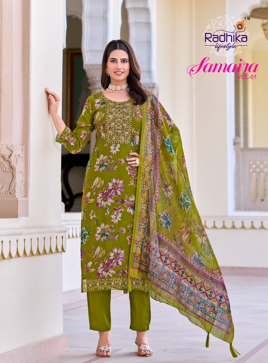 Radhika Lifestyle Samaira 1 Readymade Dress Catalog collection 6
