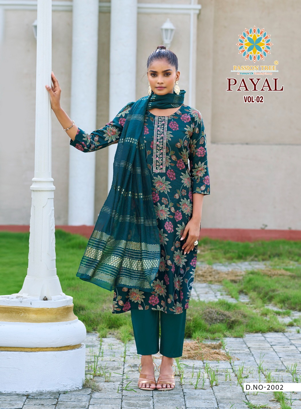 Radhika Lifestyle Payal Vol 2 Printed Salwar Kameez Catalog collection 7