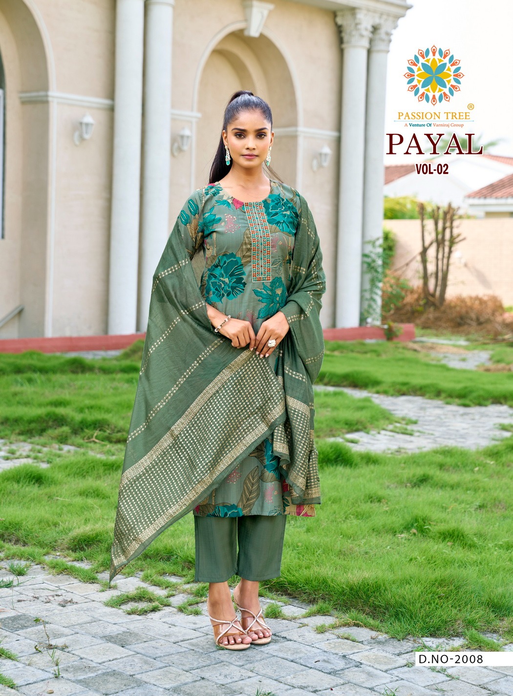 Radhika Lifestyle Payal Vol 2 Printed Salwar Kameez Catalog collection 1