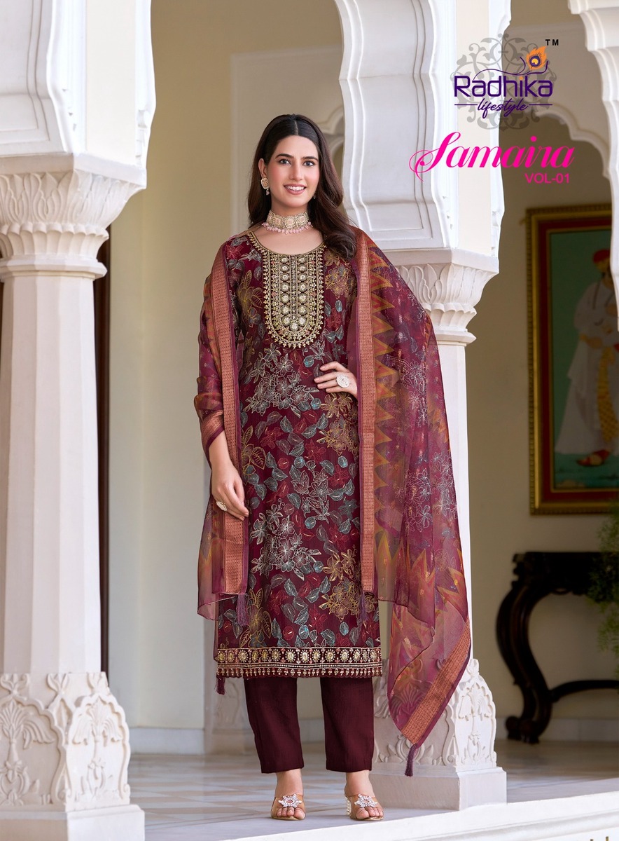 Radhika Lifestyle Samaira 1 Readymade Dress Catalog collection 10
