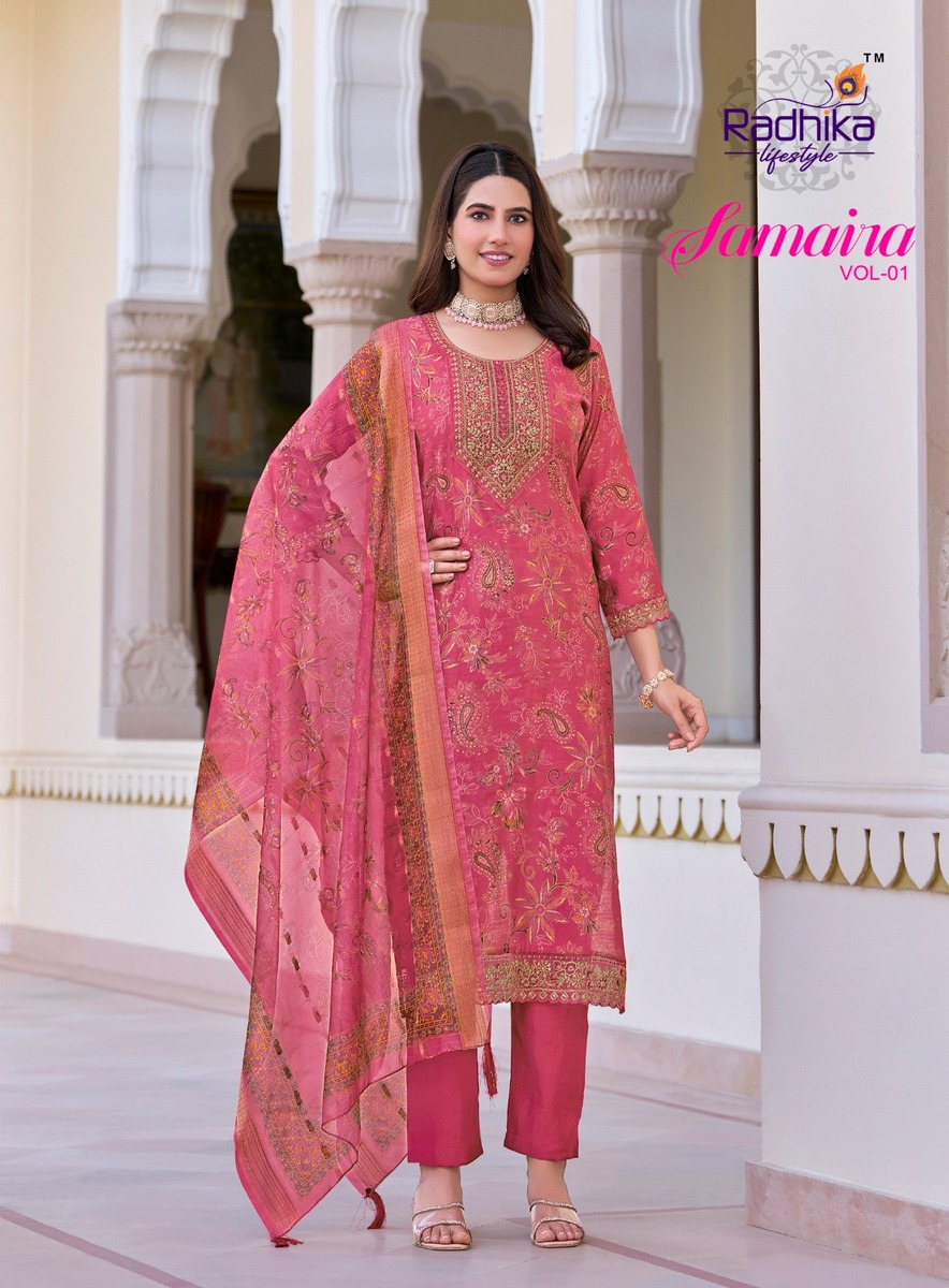 Radhika Lifestyle Samaira 1 Readymade Dress Catalog collection 2
