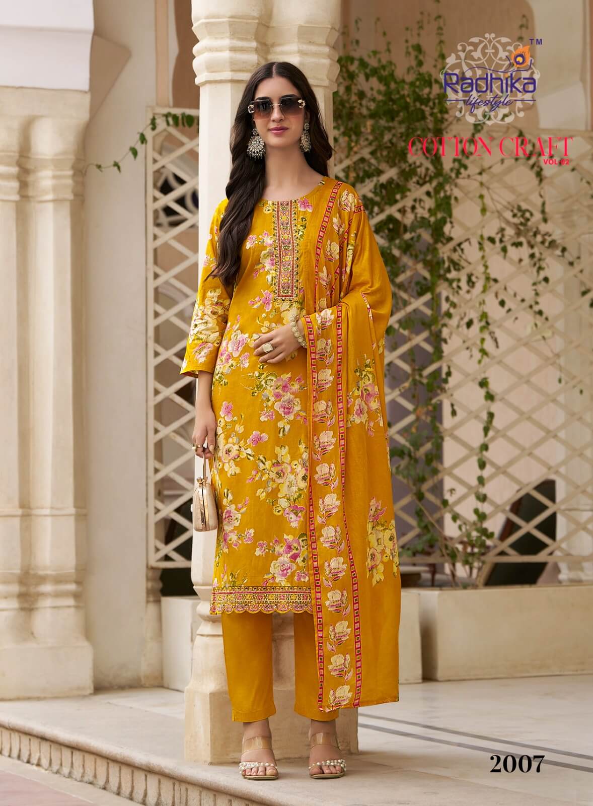 Radhika Lifestyle Cotton Craft Vol 2 Readymade Catalog collection 10