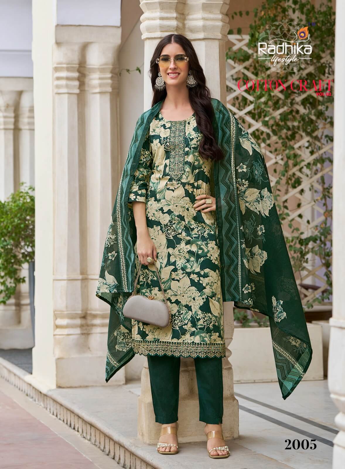 Radhika Lifestyle Cotton Craft Vol 2 Readymade Catalog collection 14
