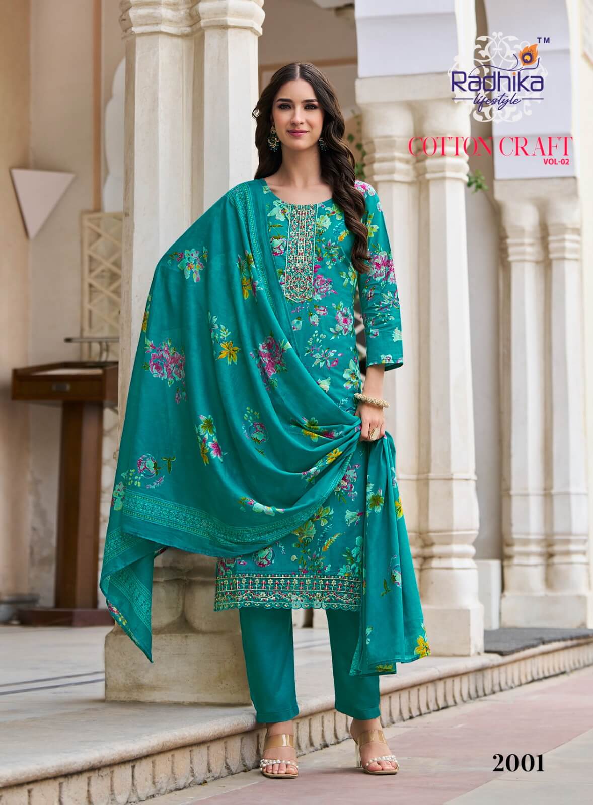 Radhika Lifestyle Cotton Craft Vol 2 Readymade Catalog collection 3
