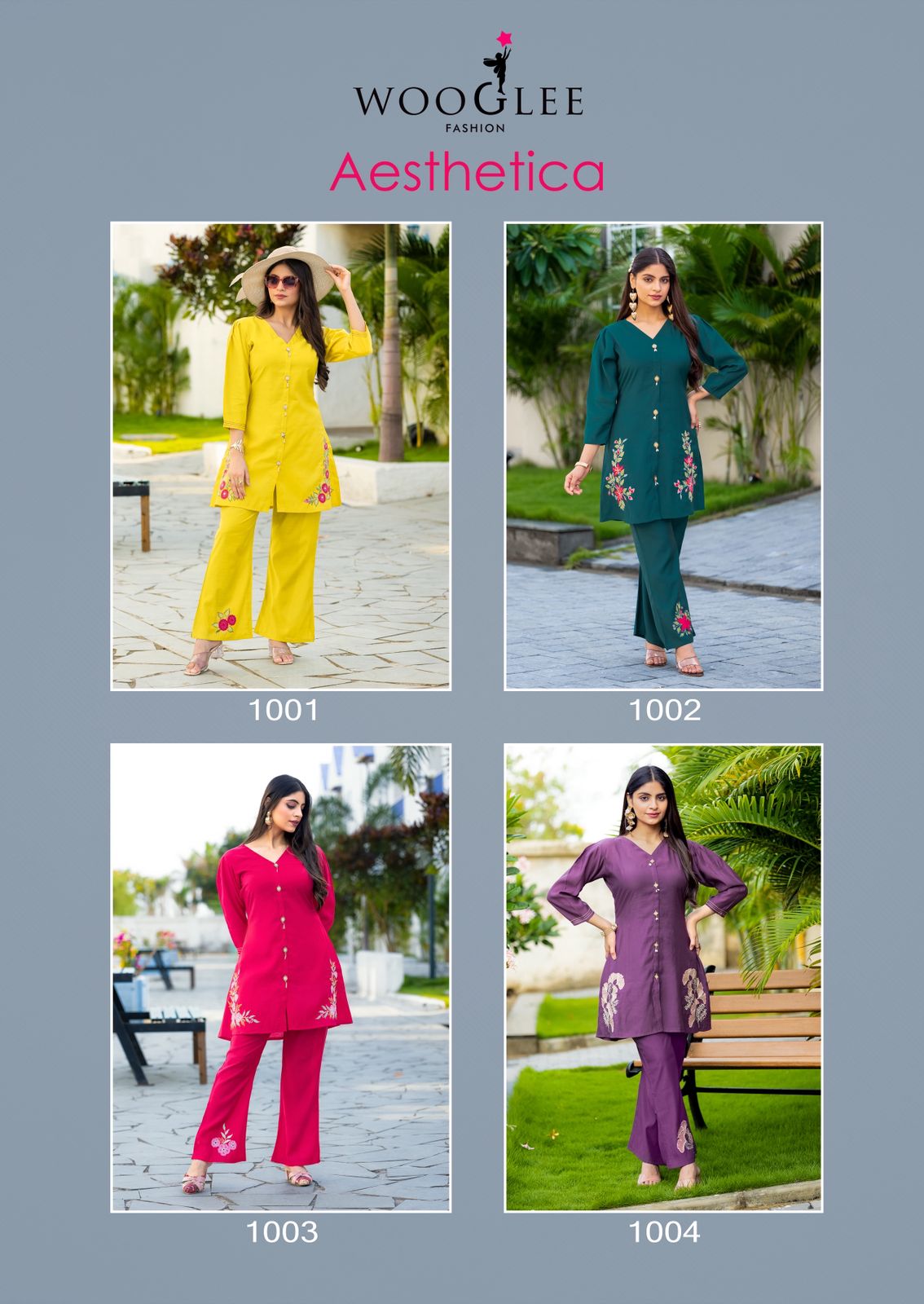 Wooglee Fashion Asthetica Co Ord Set Catalog collection 5