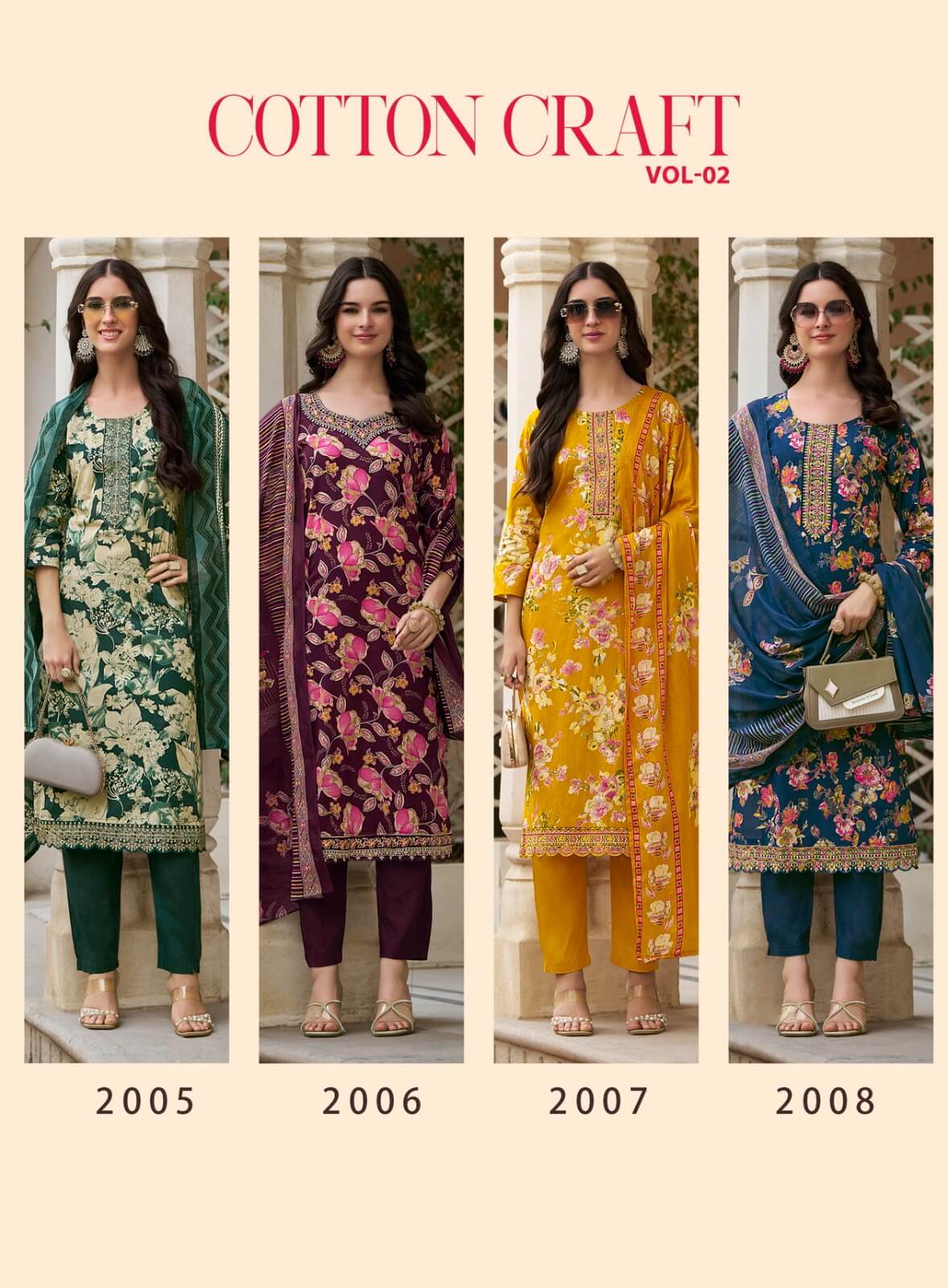 Radhika Lifestyle Cotton Craft Vol 2 Readymade Catalog collection 6