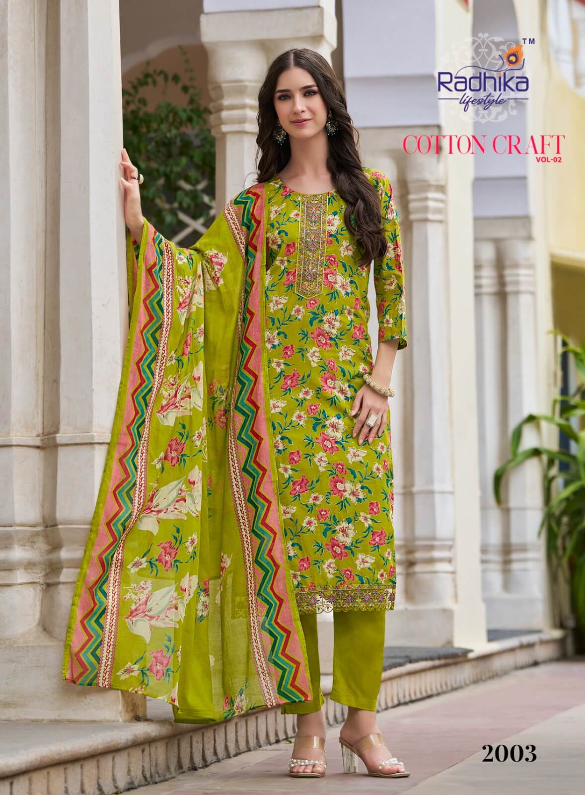 Radhika Lifestyle Cotton Craft Vol 2 Readymade Catalog collection 18