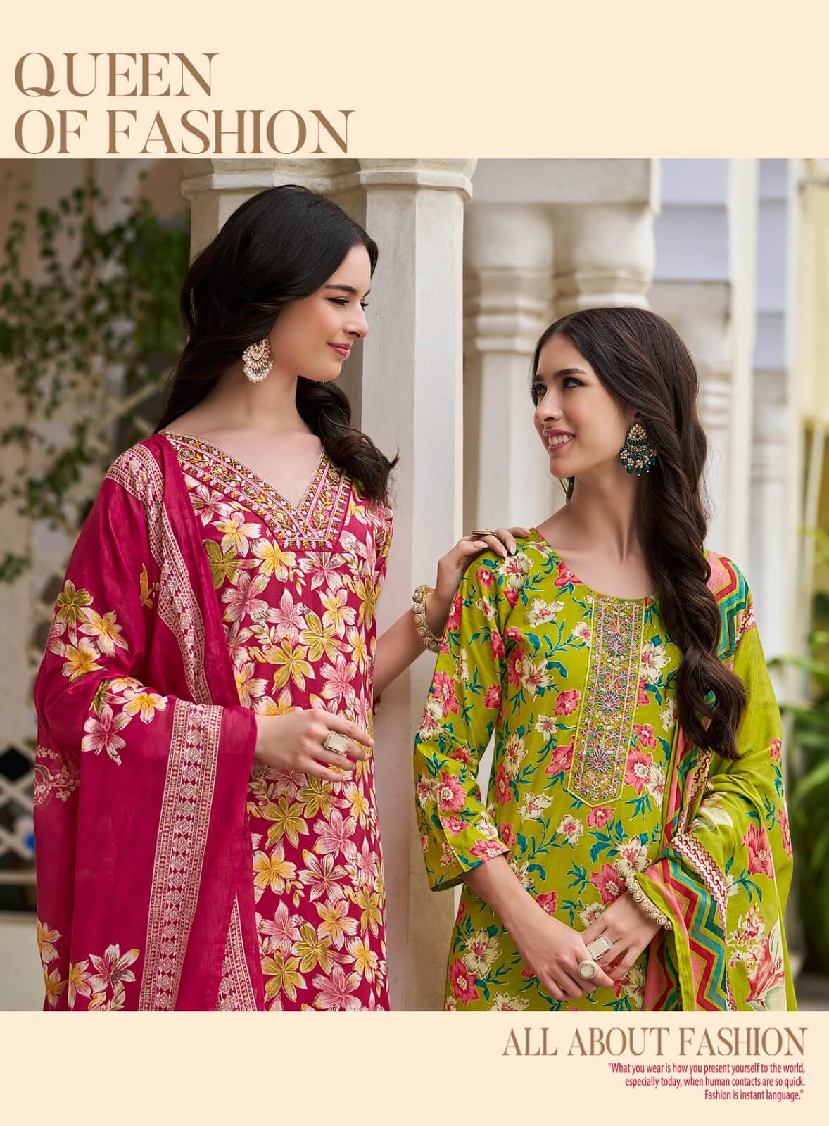 Radhika Lifestyle Cotton Craft Vol 2 Readymade Catalog collection 16