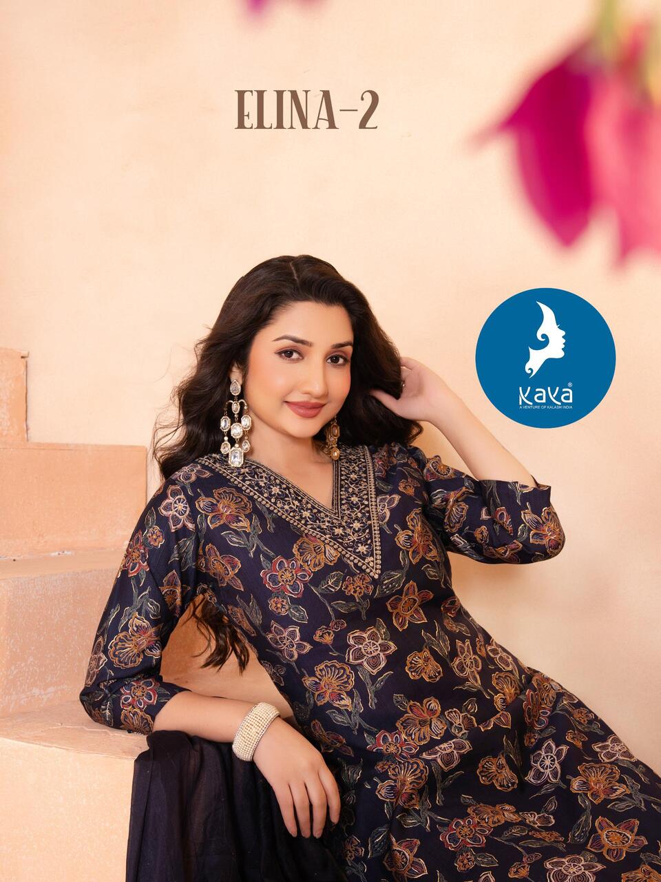 Kaya Kurti Elina Vol 2 Printed Salwar Kameez Catalog collection 1