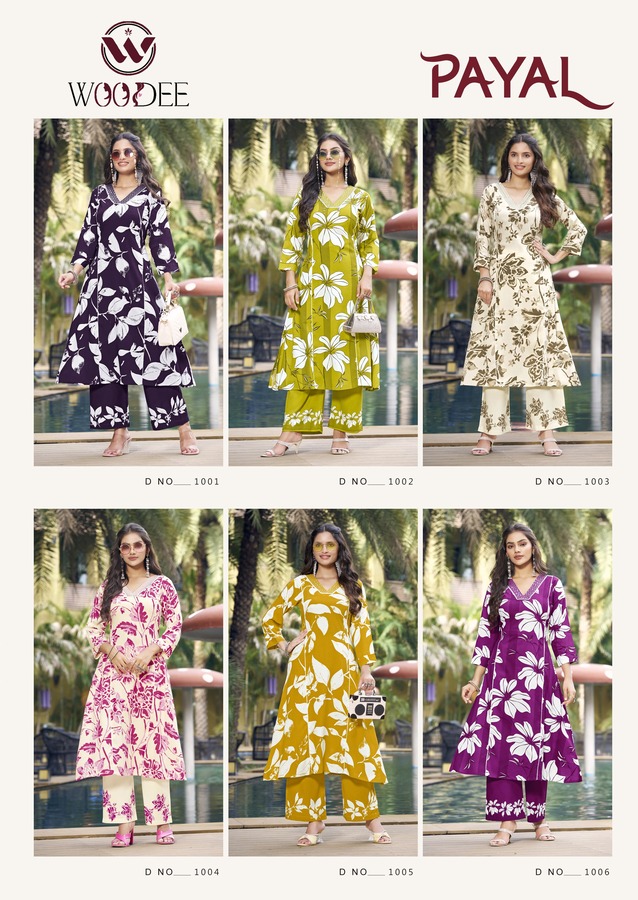 Woodee Payal Co Ord Set Catalog collection 10