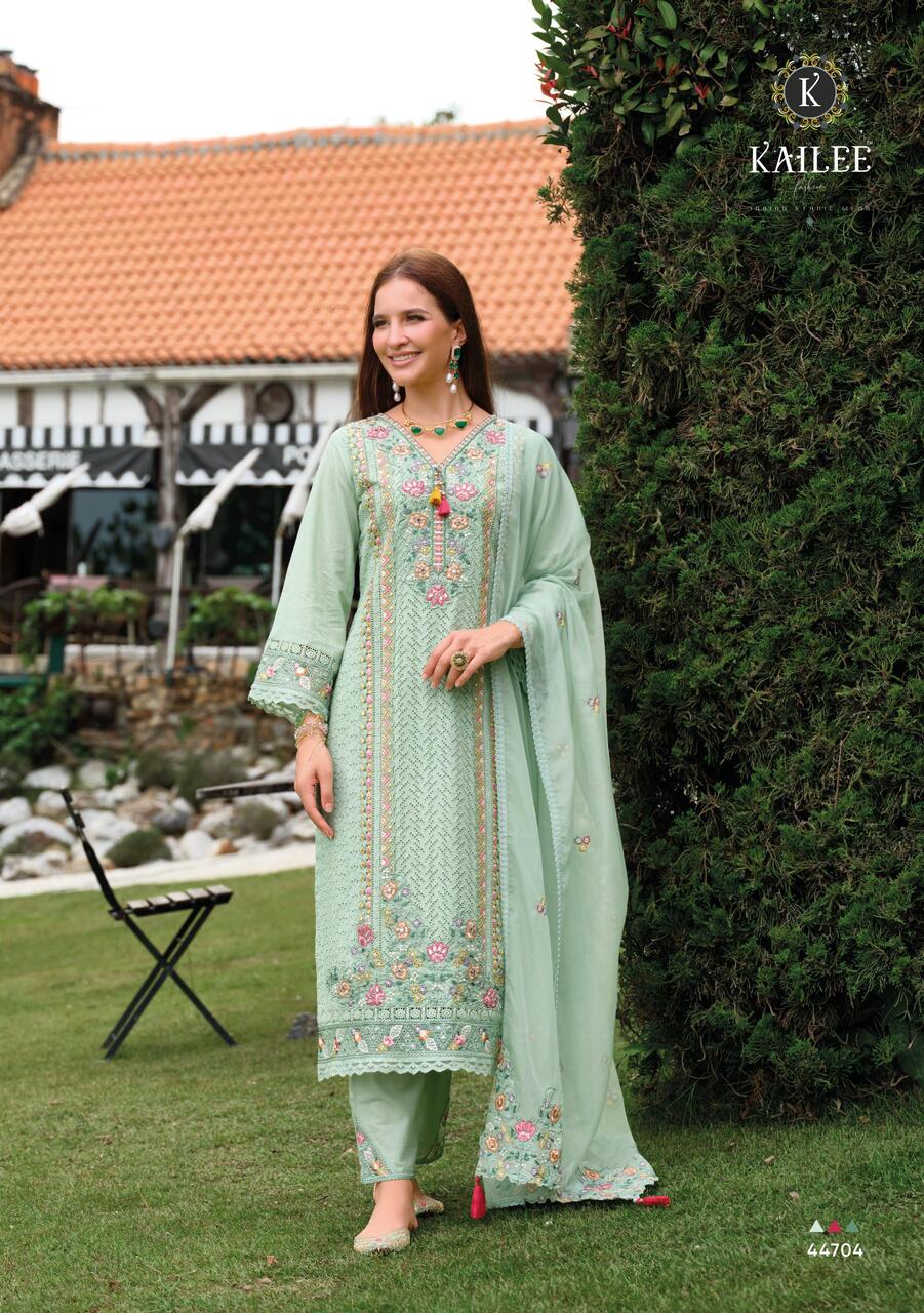 Kailee Fashion Gulzar Cotton Salwar Kameez Catalog collection 13