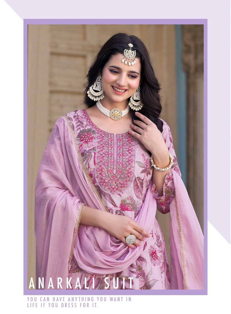 Radhika Lifestyle Summer Beauty Vol 5 Anarkali Suits Catalog collection 3