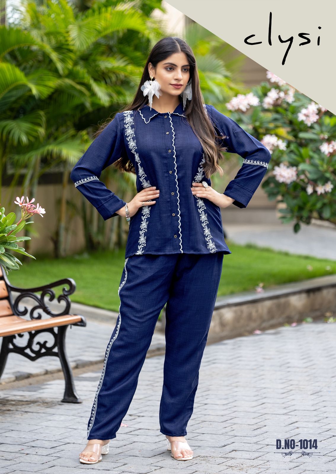 Clysi Iris Co Ord Set Catalog collection 8