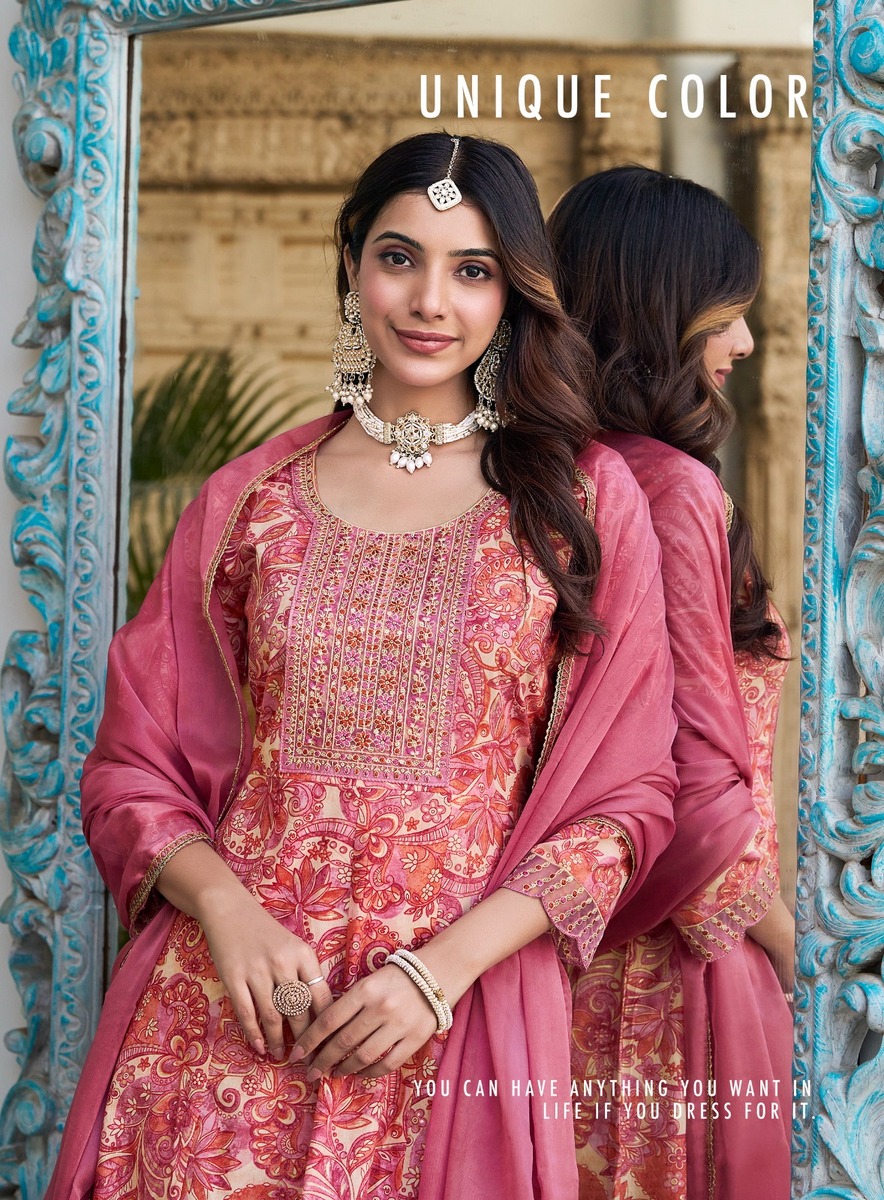 Radhika Lifestyle Summer Beauty Vol 5 Anarkali Suits Catalog collection 1
