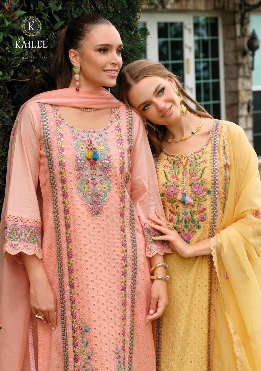 Kailee Fashion Gulzar Cotton Salwar Kameez Catalog collection 3