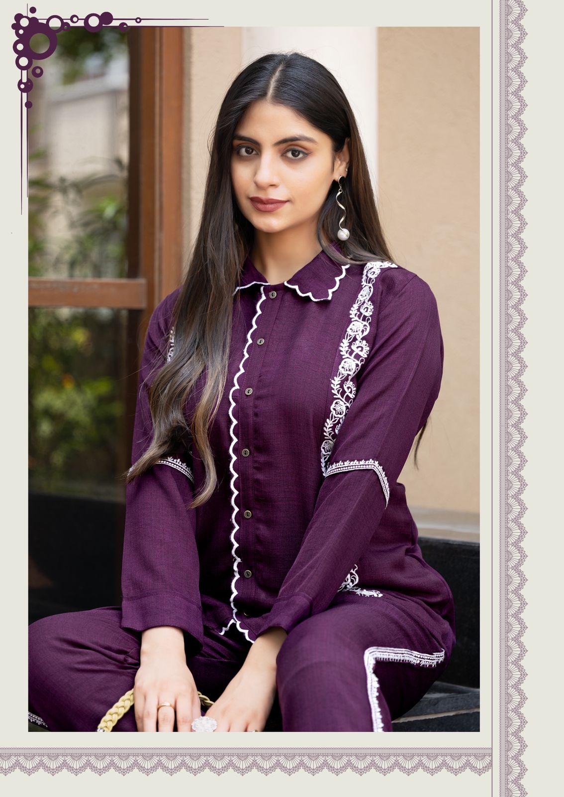 Clysi Iris Co Ord Set Catalog collection 6