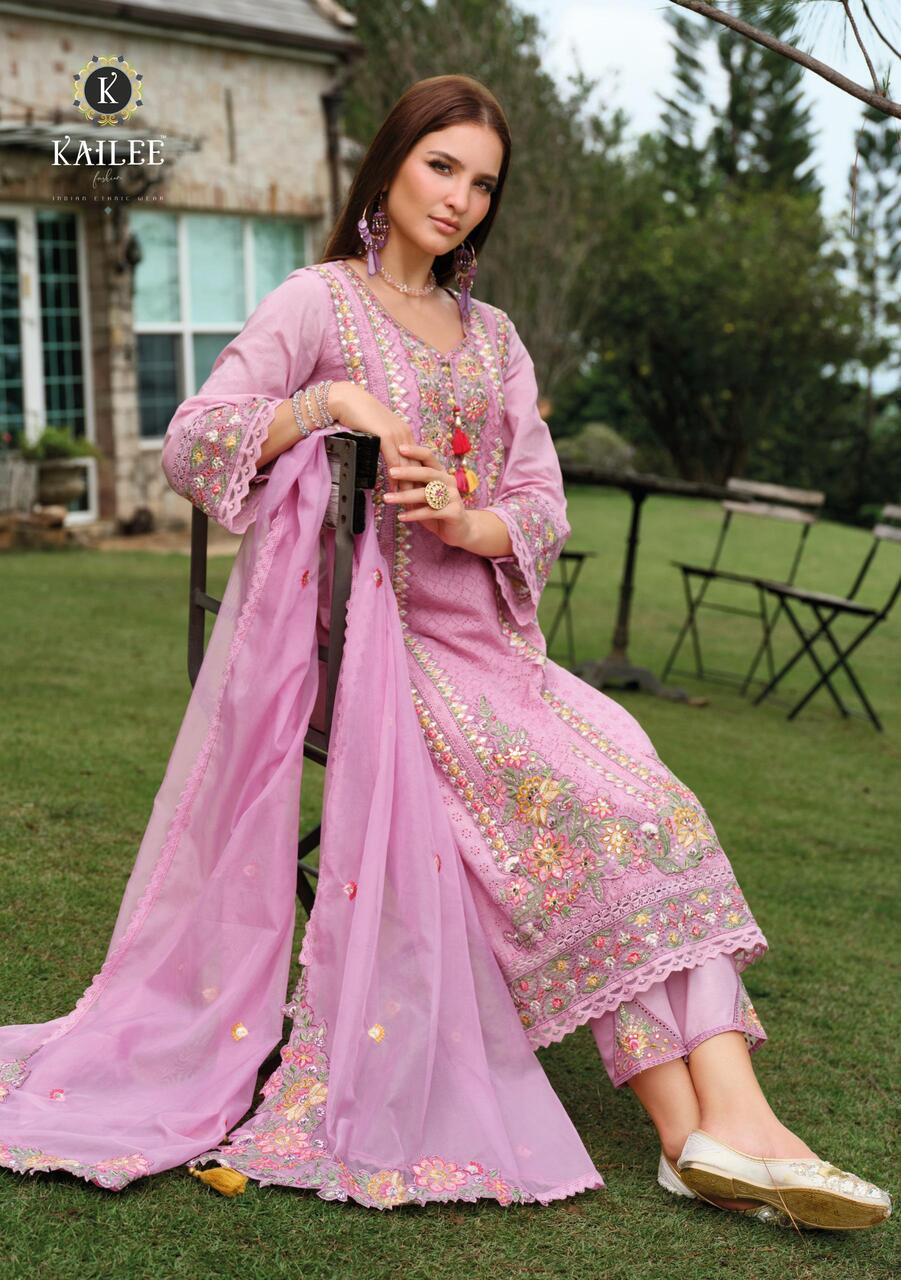 Kailee Fashion Gulzar Cotton Salwar Kameez Catalog collection 11