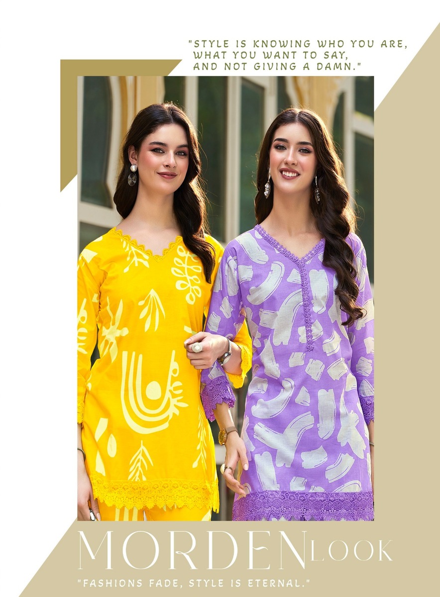 Radhika Lifestyle Ice Look Co Ord Set Catalog collection 5