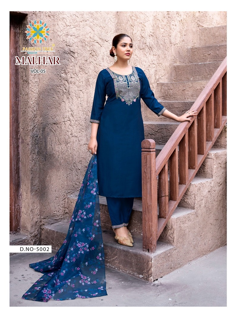 Passion Tree Malhar Vol 5 Readymade Dress Catalog collection 7