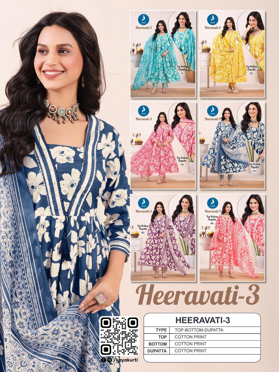 Kaya Kurti Heeravati Vol 3  Anarkali Suits Catalog collection 3
