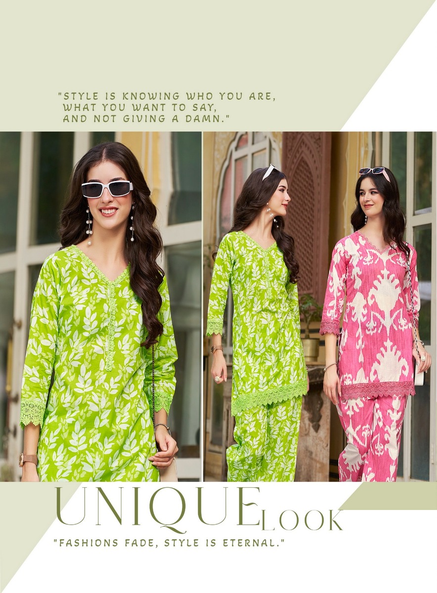 Radhika Lifestyle Ice Look Co Ord Set Catalog collection 8