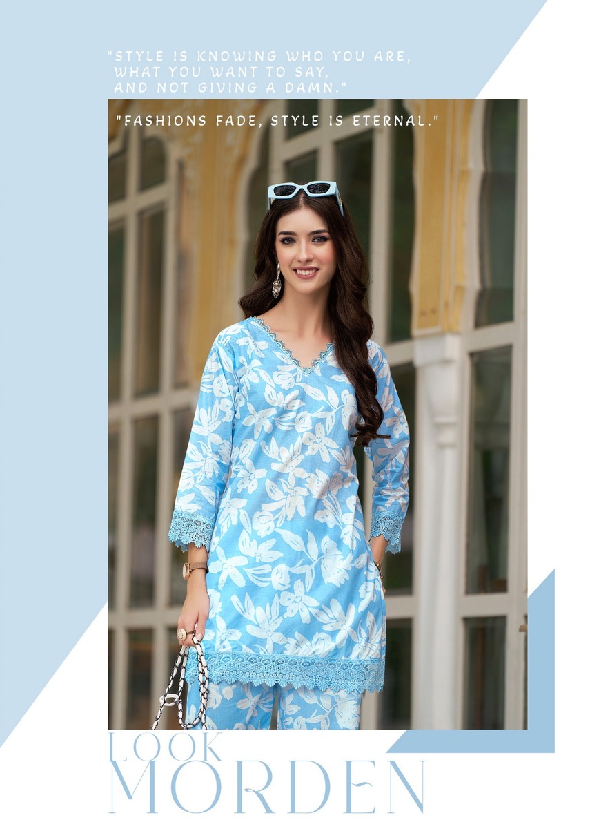 Radhika Lifestyle Ice Look Co Ord Set Catalog collection 1