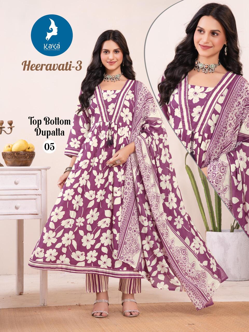 Kaya Kurti Heeravati Vol 3  Anarkali Suits Catalog collection 7