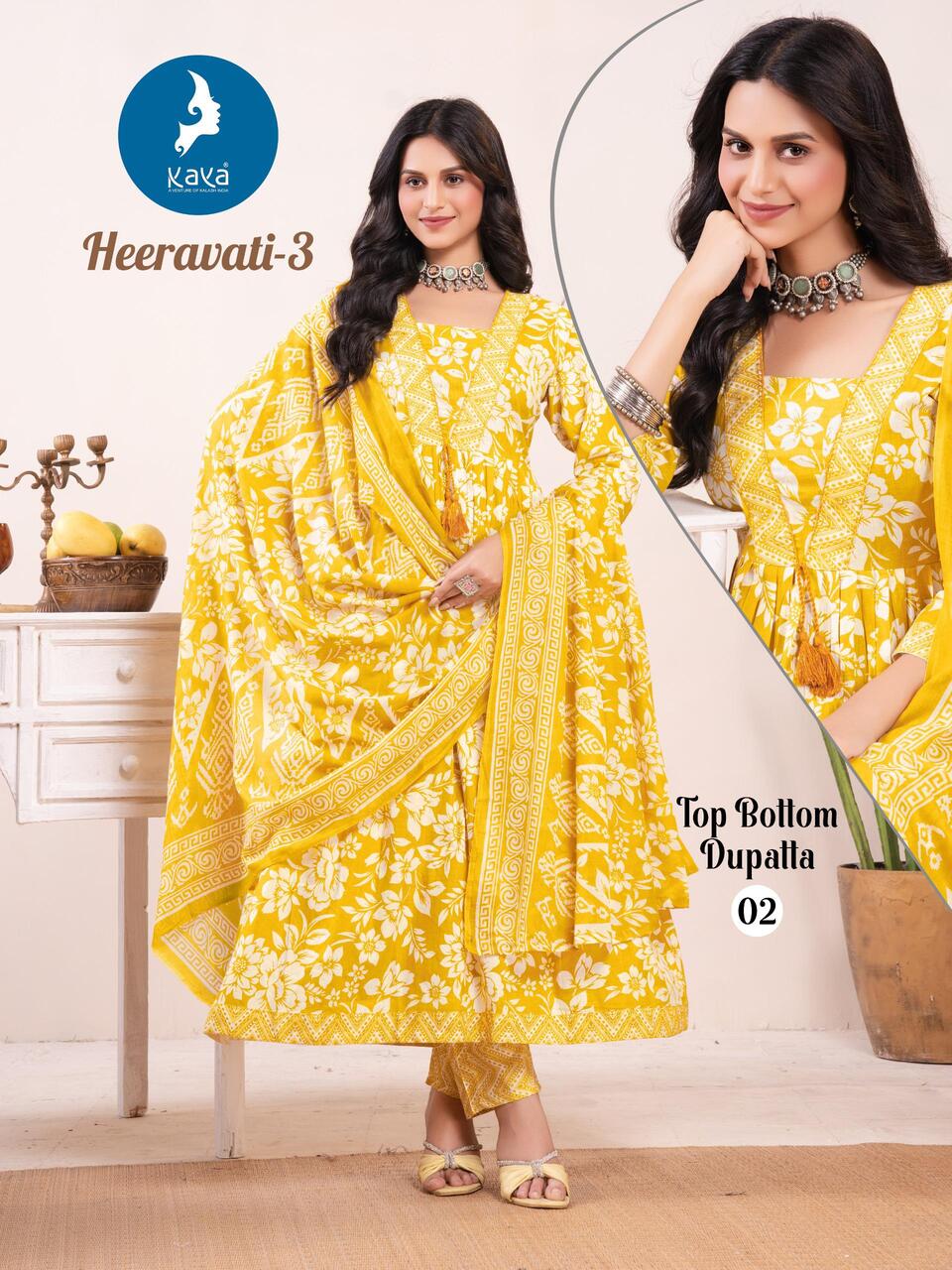 Kaya Kurti Heeravati Vol 3  Anarkali Suits Catalog collection 1