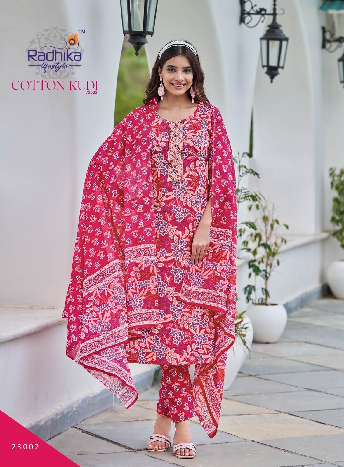 Radhika Lifestyle Cotton Kudi Vol 22 Salwar Kameez Catalog collection 19