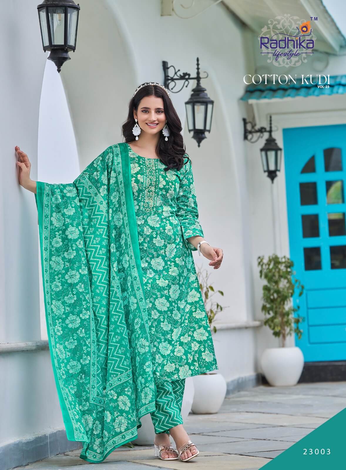 Radhika Lifestyle Cotton Kudi Vol 22 Salwar Kameez Catalog collection 16