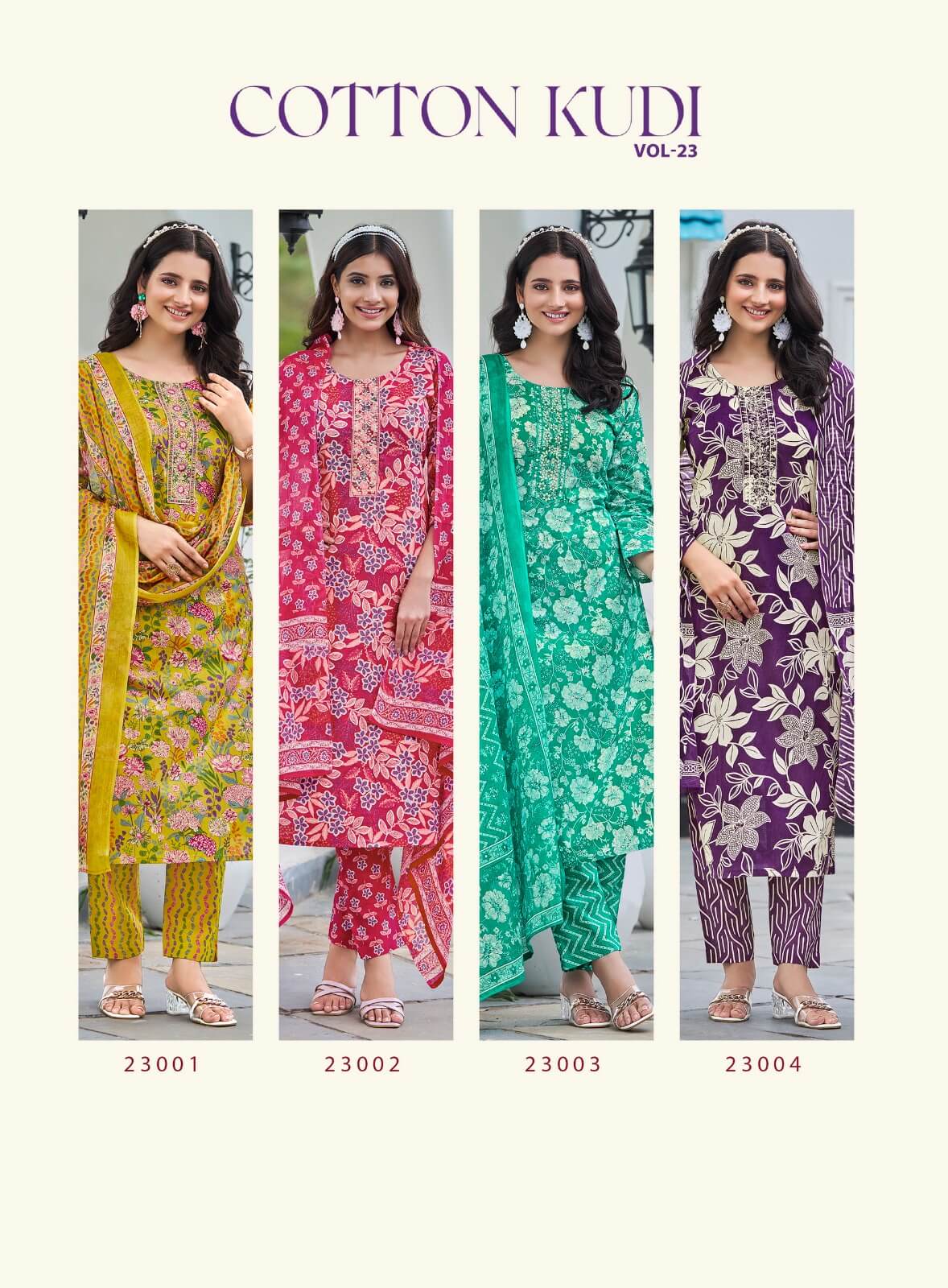 Radhika Lifestyle Cotton Kudi Vol 22 Salwar Kameez Catalog collection 8