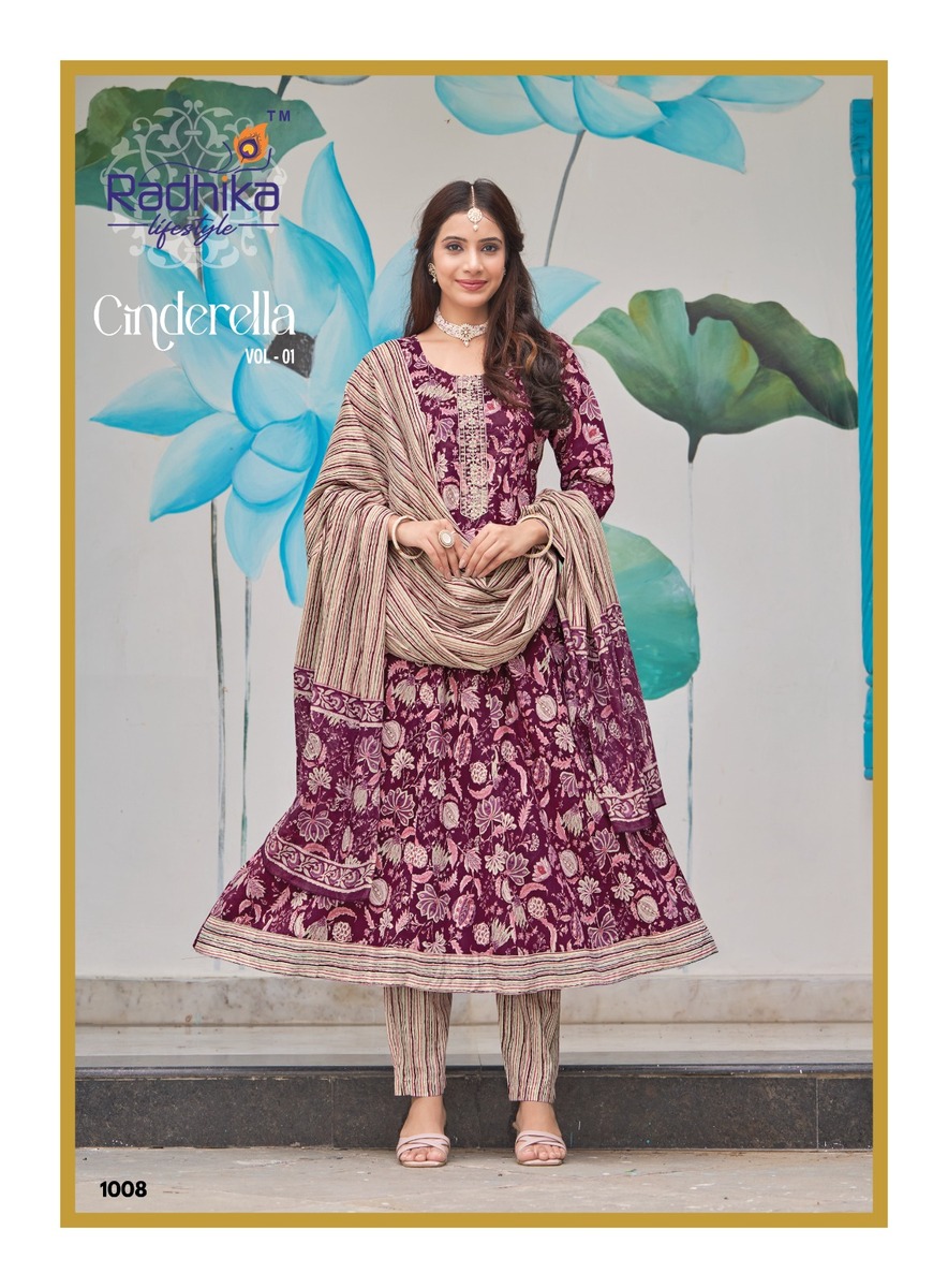 Radhika Lifestyle Cindrella Vol 1 Readymade Dress Catalog collection 10