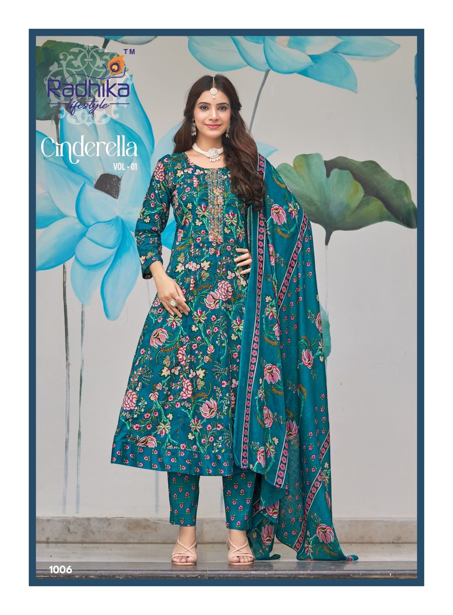 Radhika Lifestyle Cindrella Vol 1 Readymade Dress Catalog collection 14
