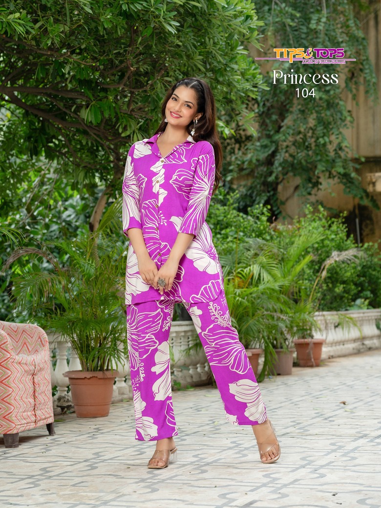 Tips And Tops Princess Co Ord Set Catalog collection 2
