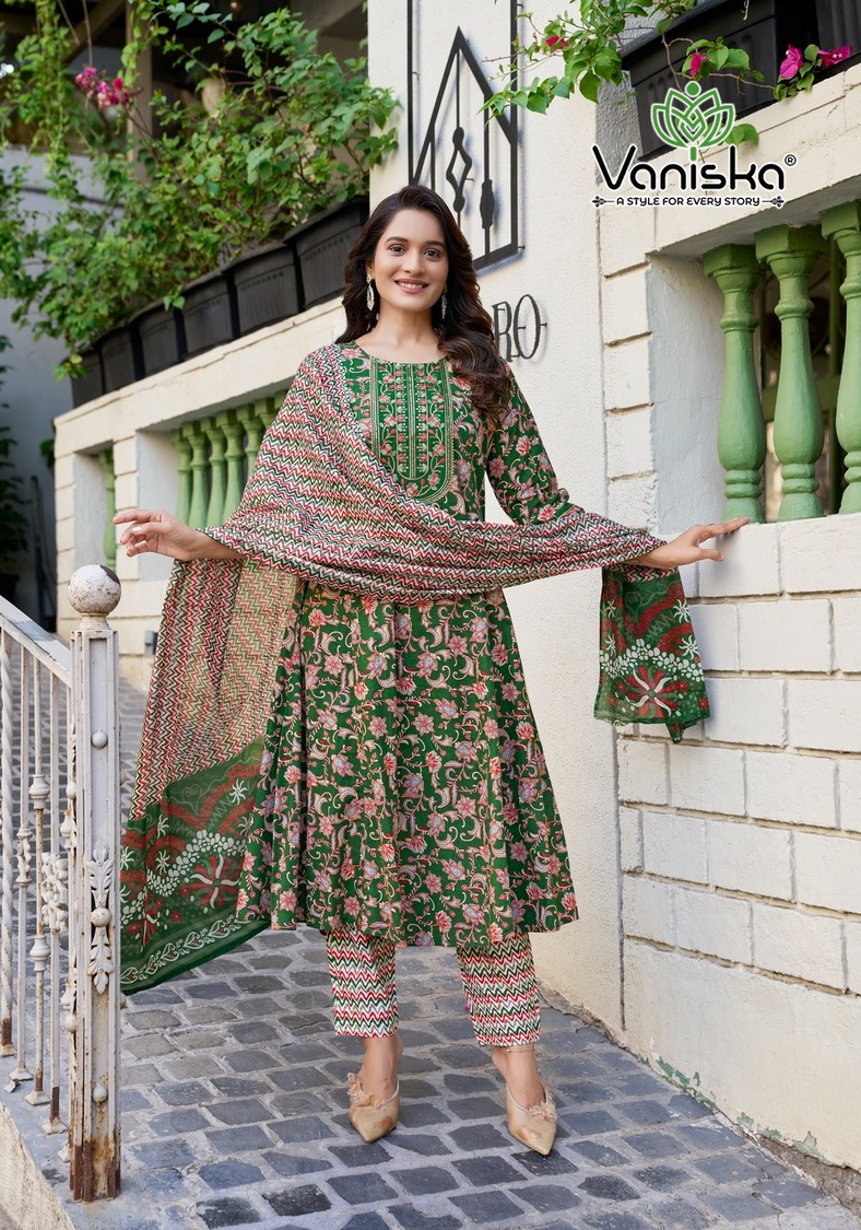 Vaniska Cotton Plus Vol 2 Printed Salwar Kameez Catalog collection 11