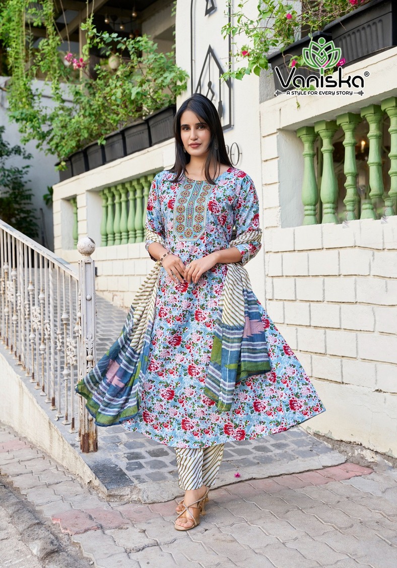 Vaniska Cotton Plus Vol 2 Printed Salwar Kameez Catalog collection 5