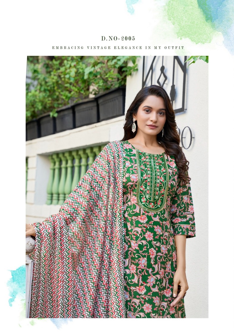 Vaniska Cotton Plus Vol 2 Printed Salwar Kameez Catalog collection 10