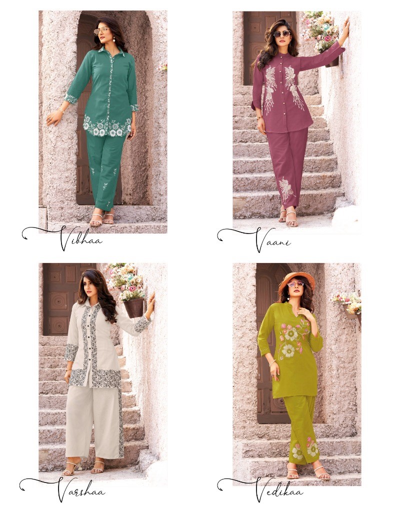 Shruti Once More Vol 6 Co Ord Set Size Set collection 5