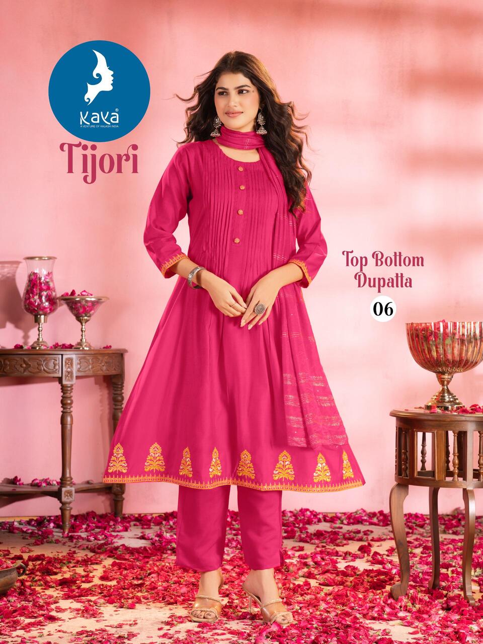 Kaya Kurti Tijori Anarkali Suits Catalog collection 1