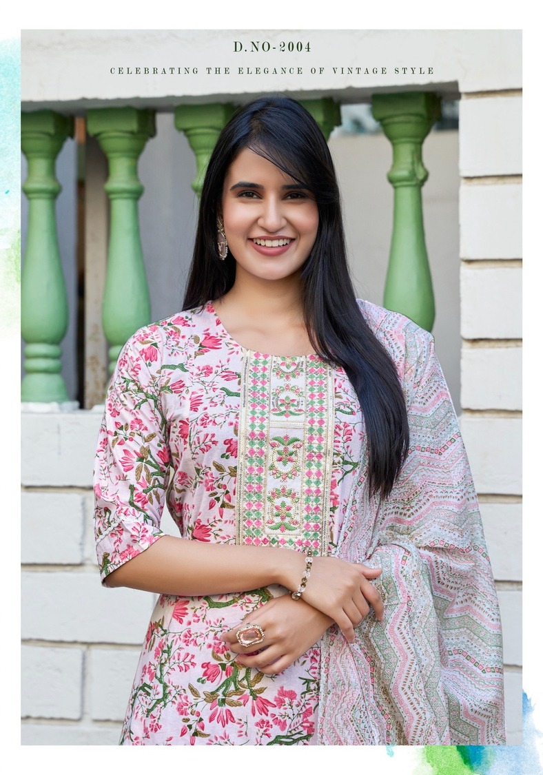 Vaniska Cotton Plus Vol 2 Printed Salwar Kameez Catalog collection 9