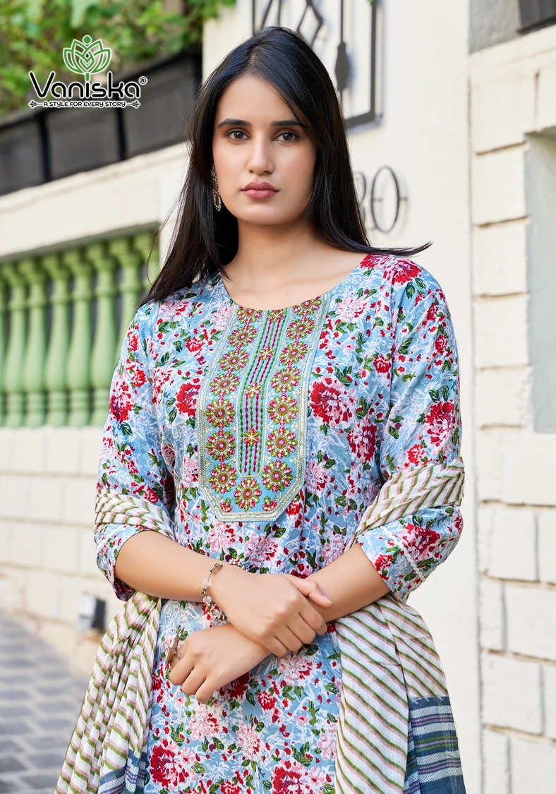 Vaniska Cotton Plus Vol 2 Printed Salwar Kameez Catalog collection 14