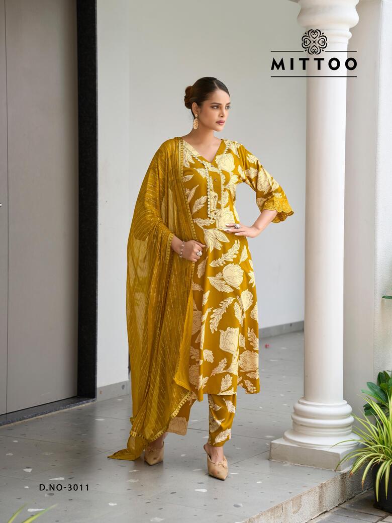 Mittoo Kurti Disney Vol 2 Printed Salwar Kameez Catalog collection 3